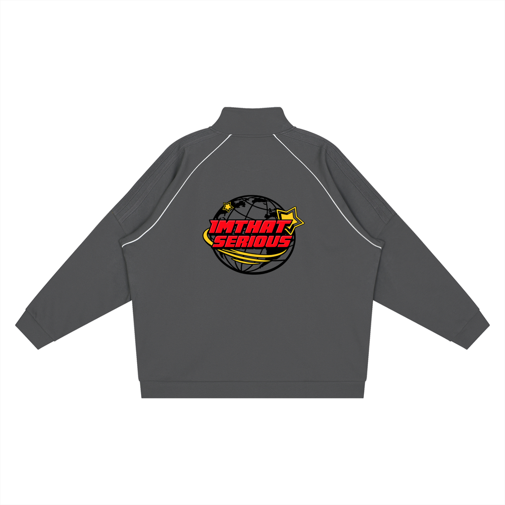 Reflection Striped Raglan Slee,men,women,imthatserious,tracksuit,hoodies,reflection hoodies,reflection tracksuit