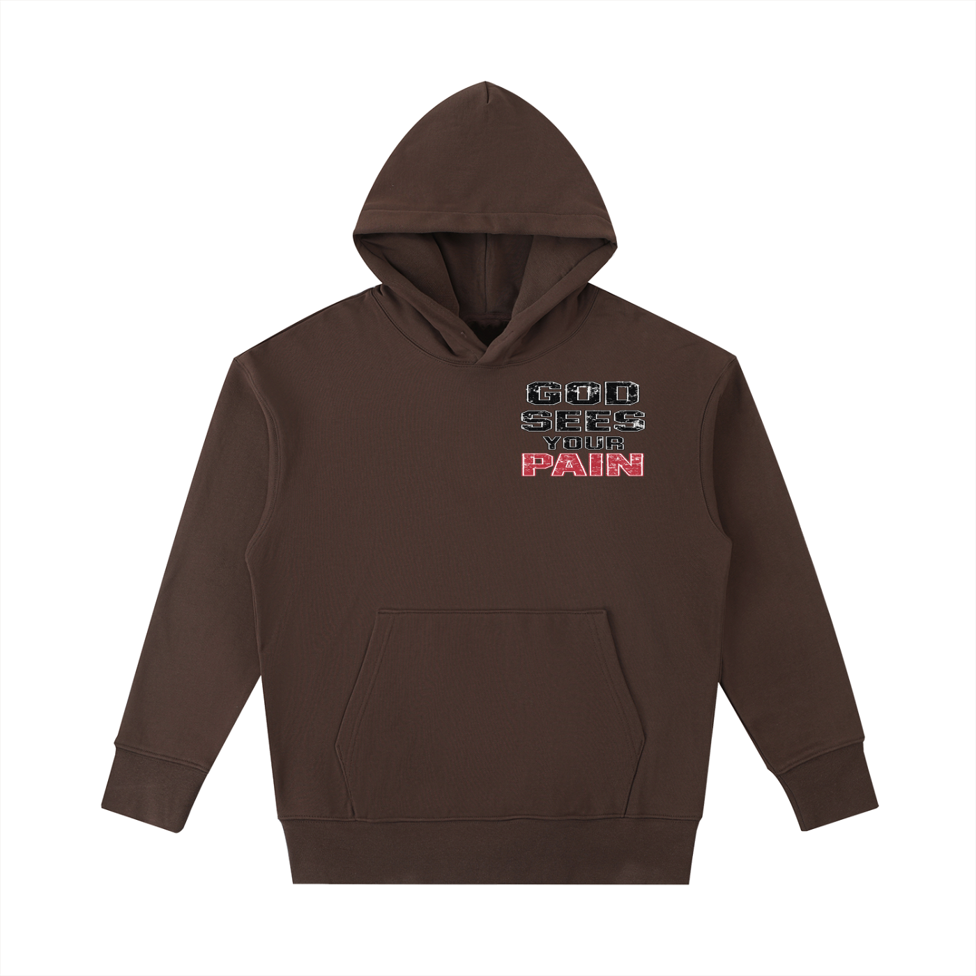 Heavyweight Cotton Hoodie,God Sees Your Pain,God Sees Your Pain Tracksuit,God Sees Your Pain Hoodie,I.T.S,IMTHATSERIOUS,Hoodie,Tracksuit,Cotton Hoodie,Men