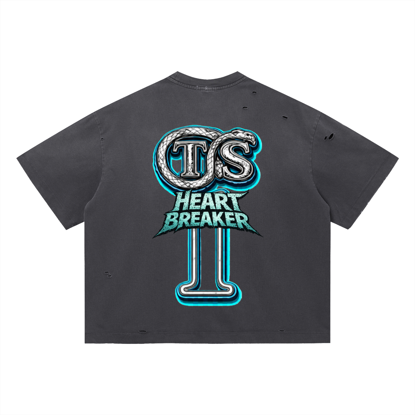 Vintage Washed Distressed Boxy,Men,Men T-Shirt,IMTHATSERIOUS,Ye,Ye Men,Ye Men T-Shirt