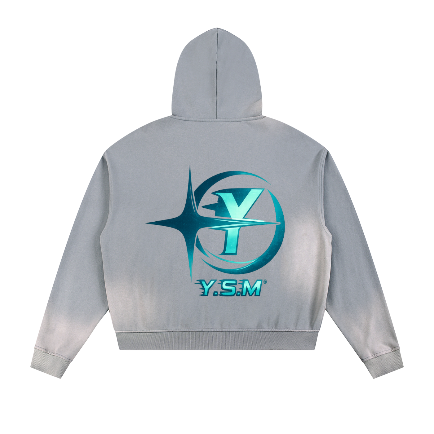 Sun Fade Frayed Raw Edge Fleec,Men,Men Hoodie,IMTHATSERIOUS