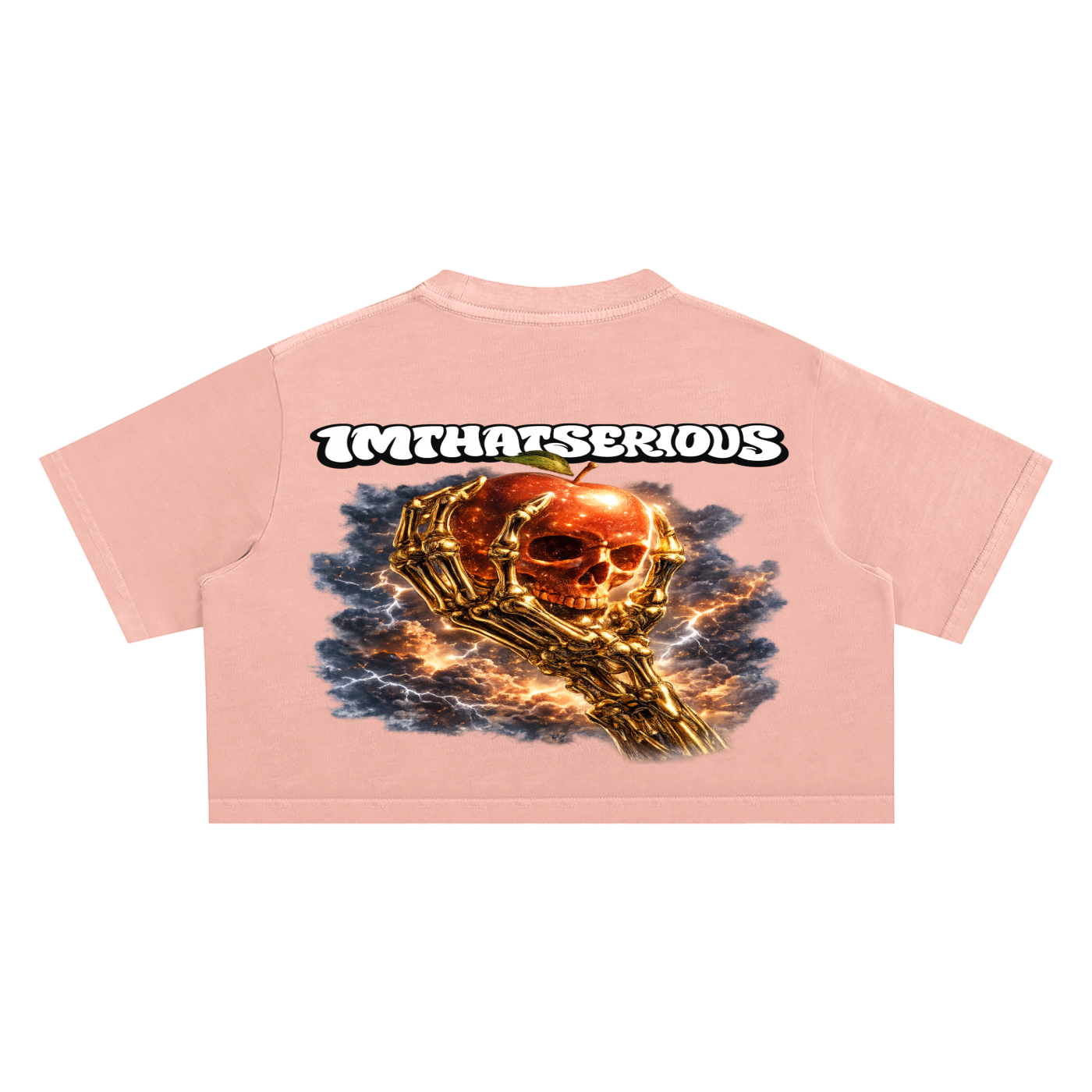 Snow Washed Crop Top,IMTHATSERIOUS,Stay Rare,Stay Rare Crop Top,Women,Female,Snow Washed,Crop Top