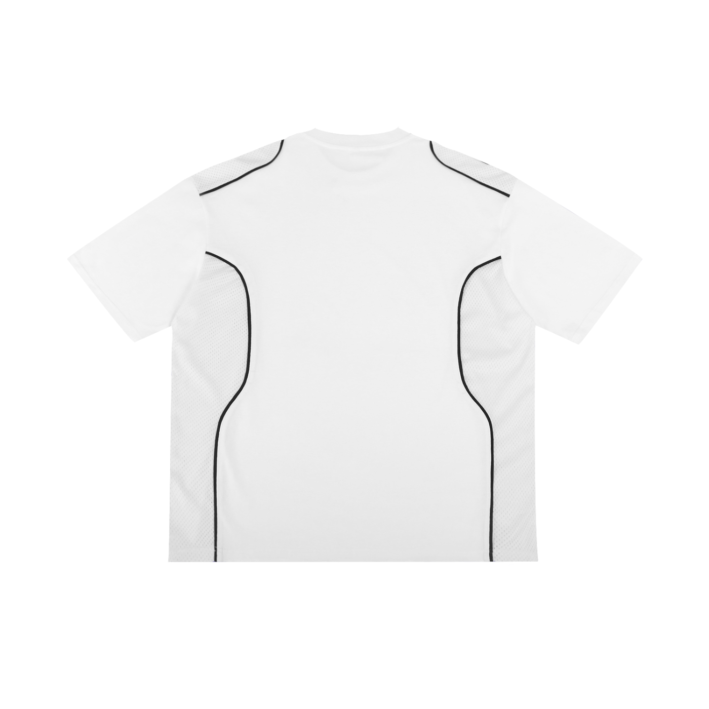 IMTHATSERIOUS,Contrast Piped Panel T-Shirt,Men,Men T-Shirt,MenContrast Piped Panel TShirt