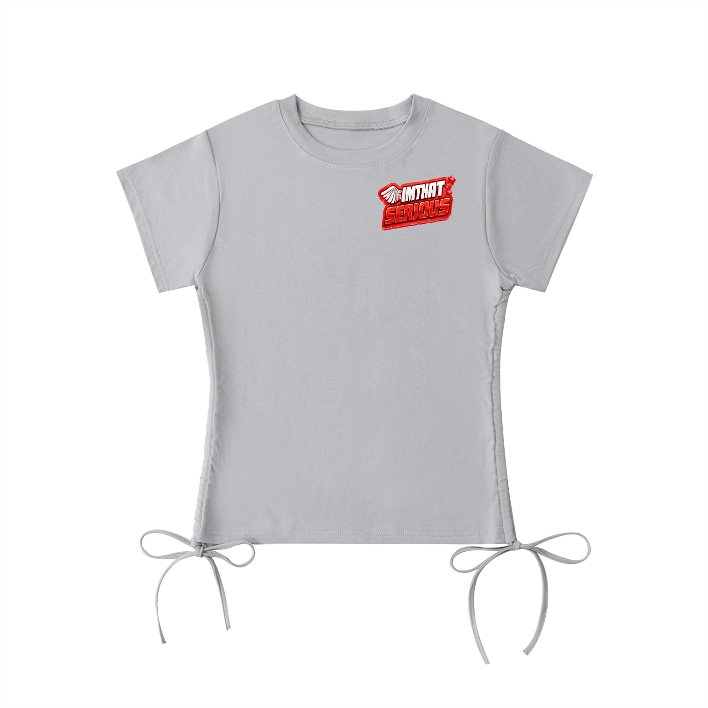 Women Drawstring T-Shirt,IMTHATSERIOUS,Women,T-Shirt,Women T-Shirt