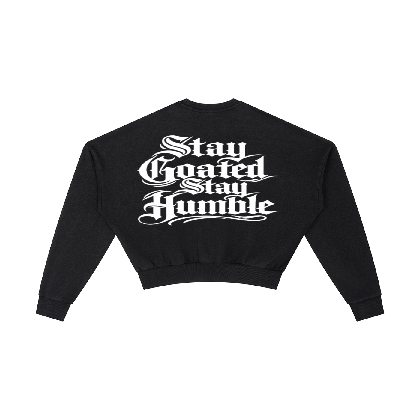Stay Goated,IMTHATSERIOUS,Vintage Washed Cropped Sweatsh,Women,Women Sweatshirt,Women Vintage Crop Sweatshirt,Stay Goated Women,Stay Goated Women Sweatshirt,Vintage Washed Sweatshirt,Vintage Washed
