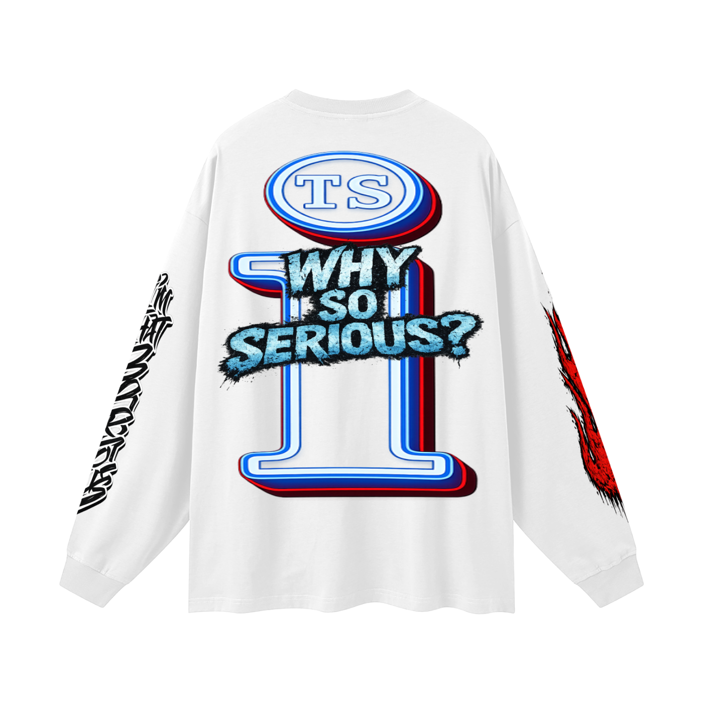 Oversized Long Sleeve T-Shirt,Boyz N the Hood,Boyz N the Hood Men,Boyz N the Hood Men T-Shirt,IMTHATSERIOUS,Men,Men Long Sleeve T-Shirt