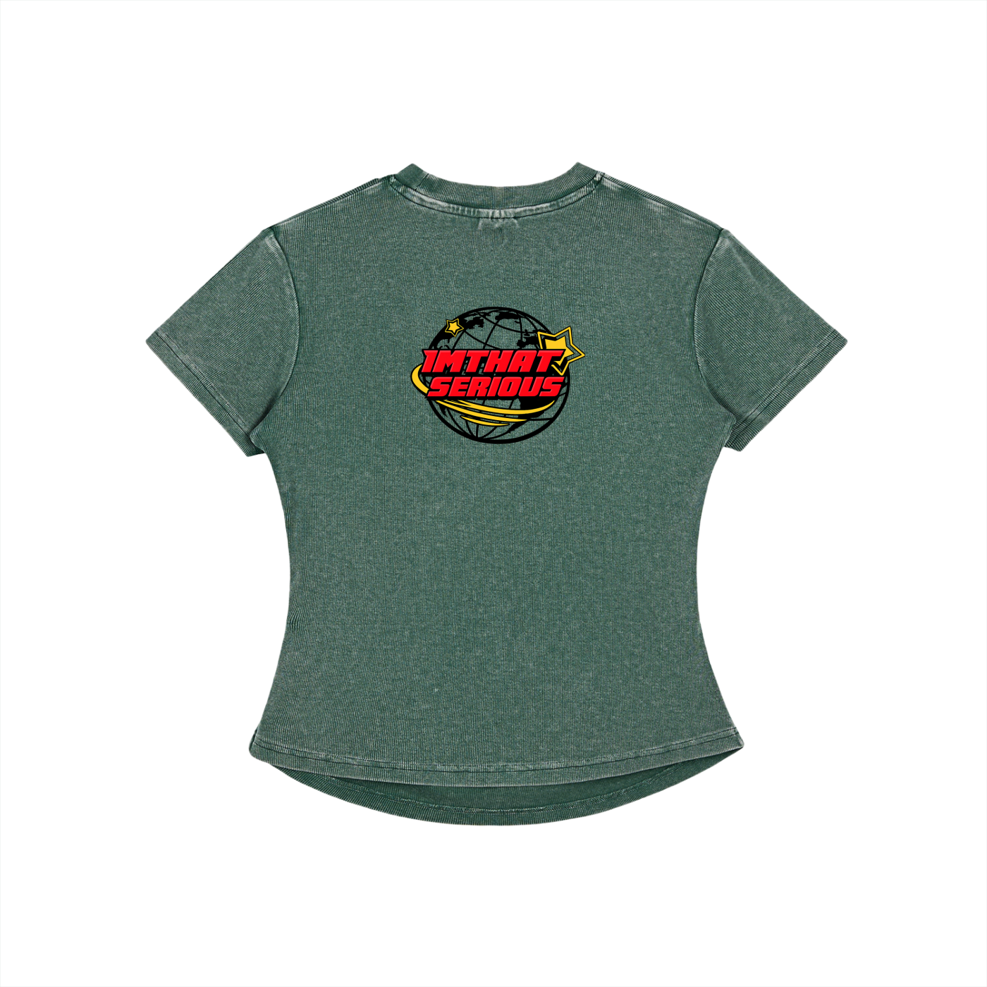 Vintage Washed Bodycon Cotton ,IMTHATSERIOUS,Women,Women Vintage Washed T-Shirt,Women Bodycon Cotton T-Shirt,Women Cotton T-Shirt,Women T-Shirt,Women Bodycon T-Shirt