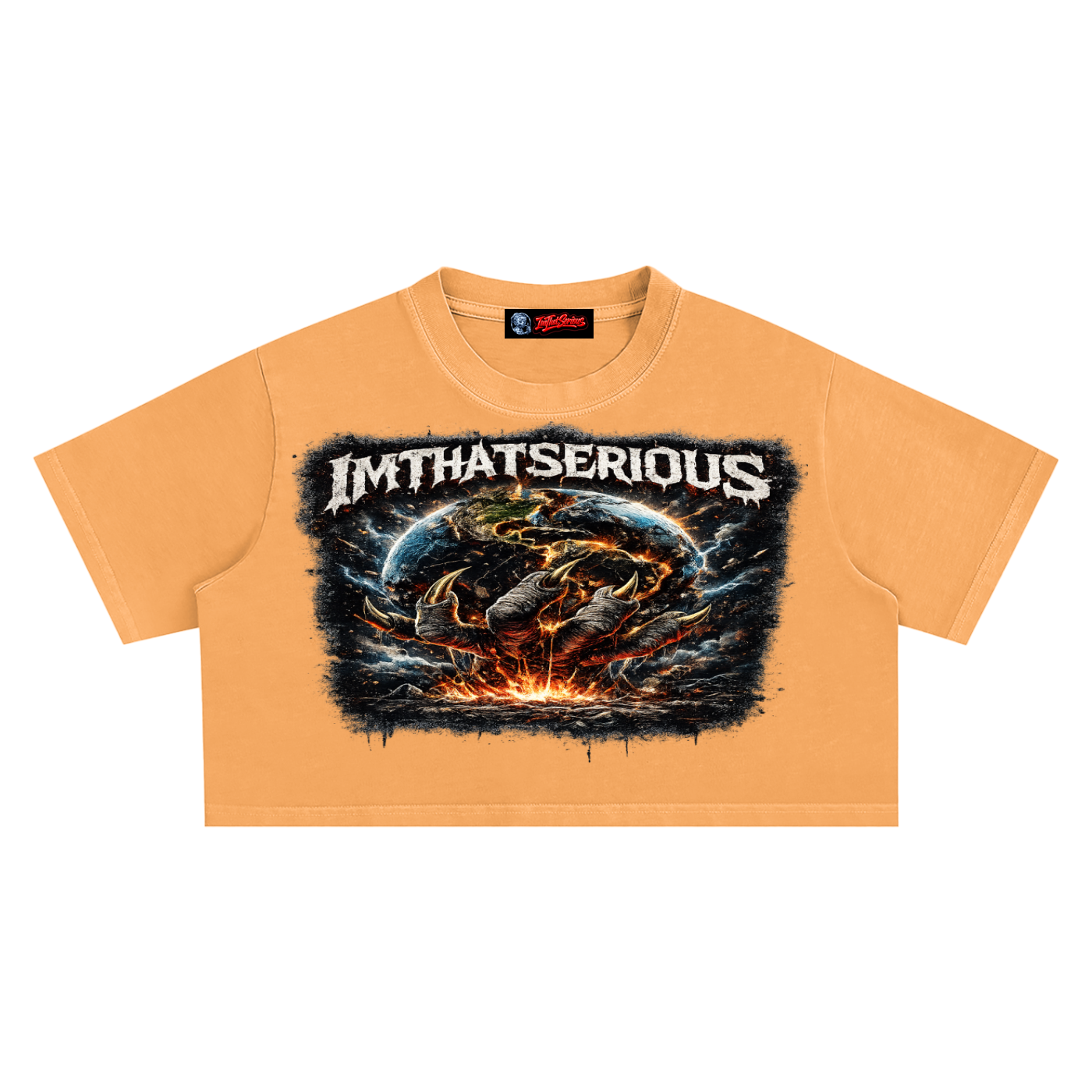 Snow Washed Crop Top,Women,Creator,IMTHATSERIOUS,Creator Women,Creator Women Crop Top,Crop Top,Snow Washed,Women Crop Top