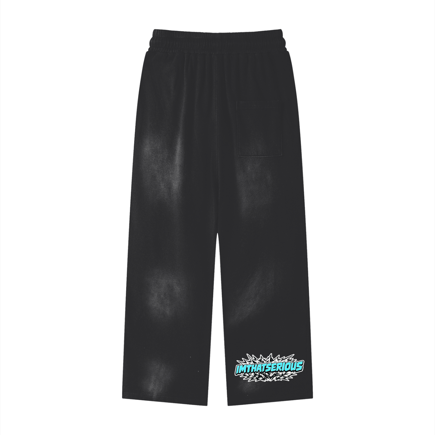 Sunfade Loose Fit Cotton Sweat,Sweatpants,IMTHATSERIOUS,Drippy,Drippy Tracksuit,Drippy Sweatpants,Men,Men Drippy Tracksuit,Men Drippy Sweatpants,Men Cotton Sweatpants