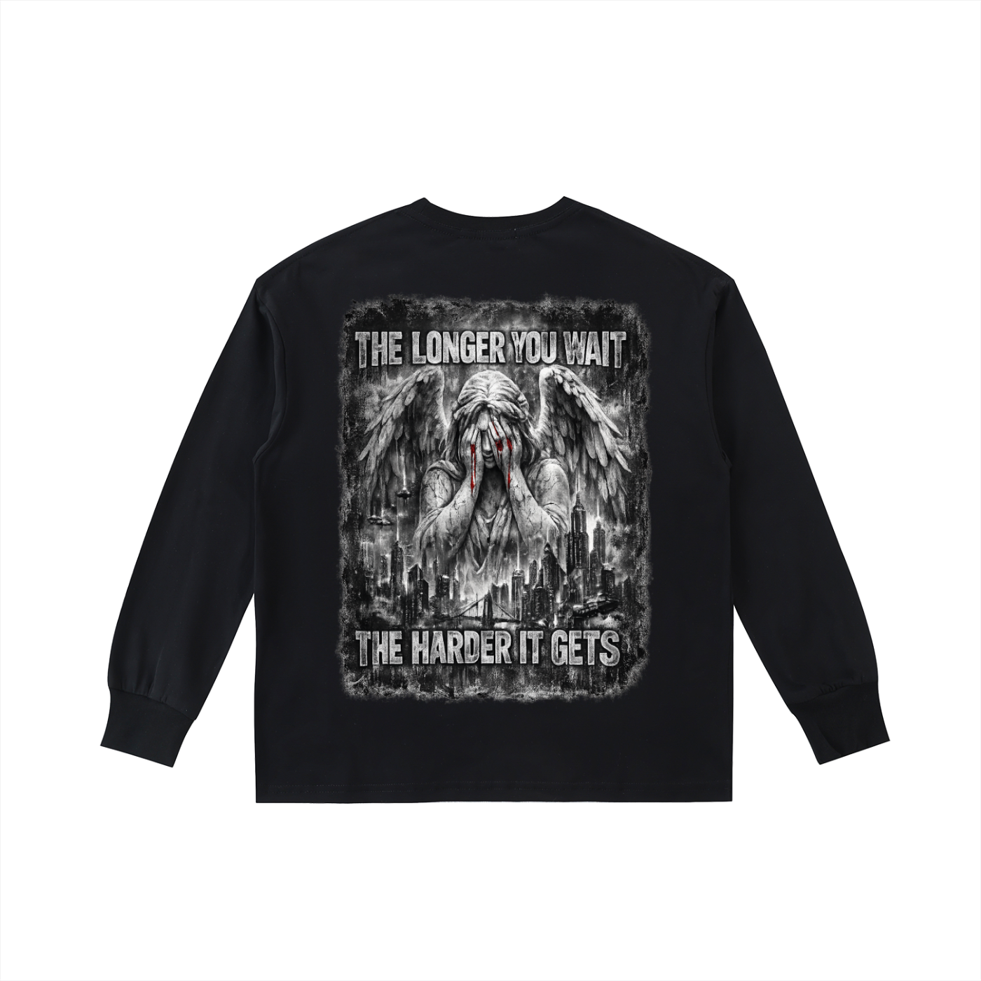 Angels Cry,Angels Cry Long Sleeve Tee,IMTHATSERIOUS, Kids' Cotton Long-Sleeve Tee,Cotton,Kids Long Sleeve Tee