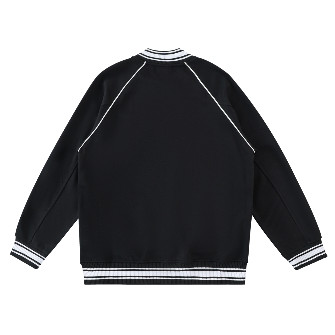 Contrast Trim Raglan Varsity J,varsity jacket,imthatserious,men,women,jacket