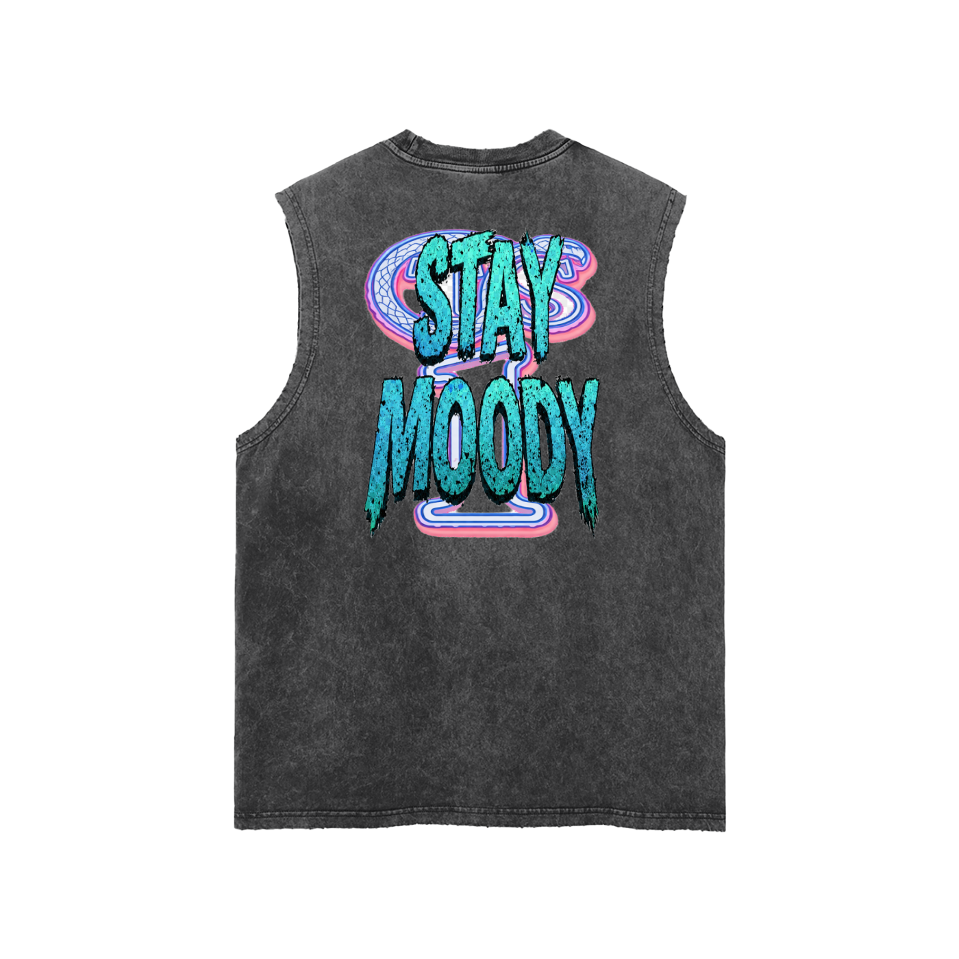 Snow Washed Frayed Hem Tank To,X,X Men,X Men Tank Top,Men,Men Tank Top,IMTHATSERIOUS