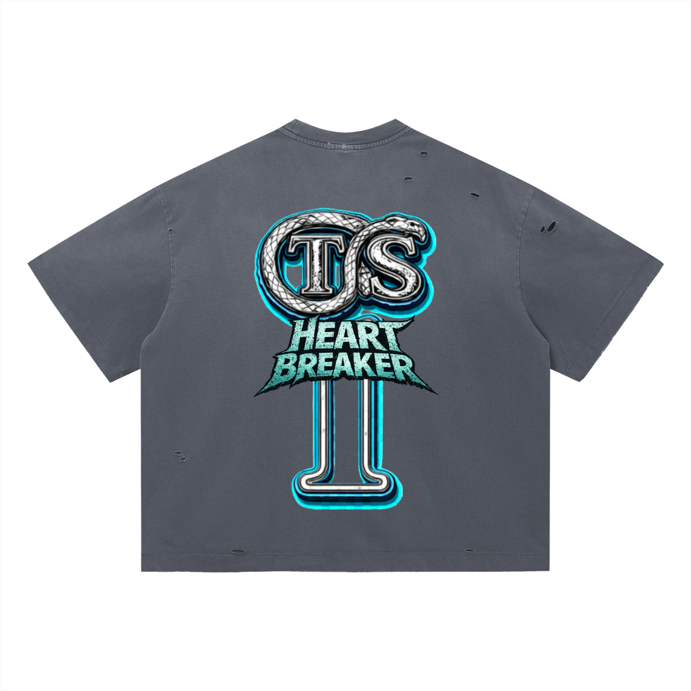 Vintage Washed Distressed Boxy,Men,Men T-Shirt,IMTHATSERIOUS,Ye,Ye Men,Ye Men T-Shirt