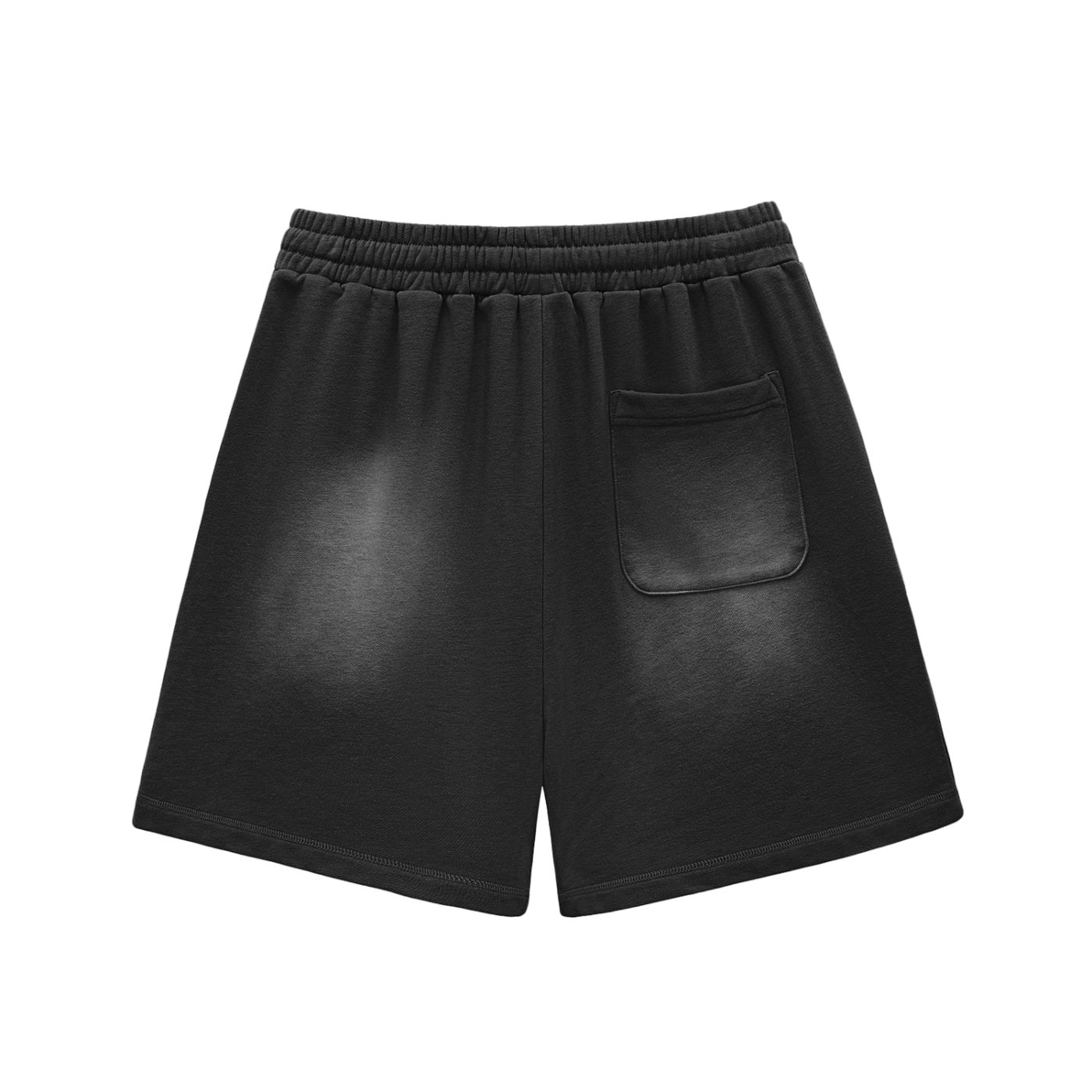 Sun Fade Raw Edge Cotton Short,IMTHATSERIOUS,Men,Men Shorts
