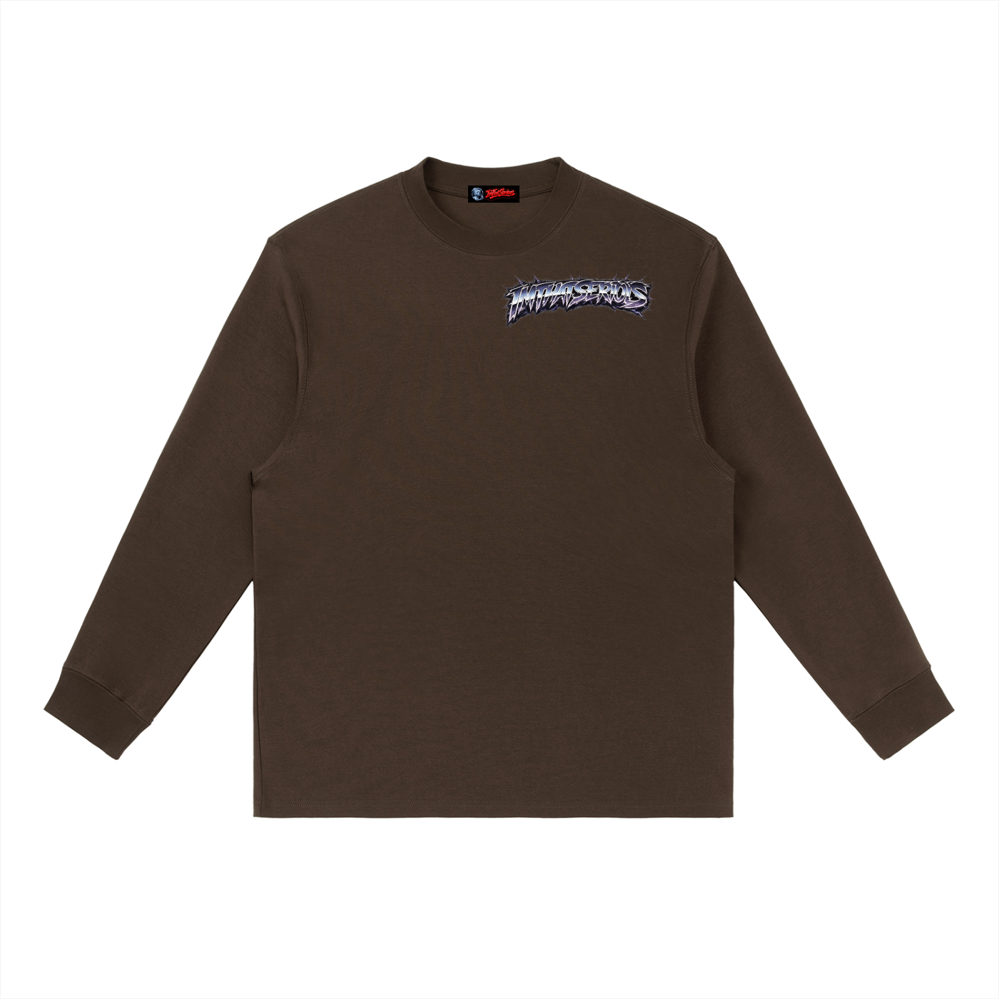 Crewneck Long-Sleeve T-Shirt,IMTHATSERIOUS,Men,men crewneck,men long sleeve t-shirt,long sleeve t-shirt,crewneck,crewneck long sleeve,mindset,mindset men