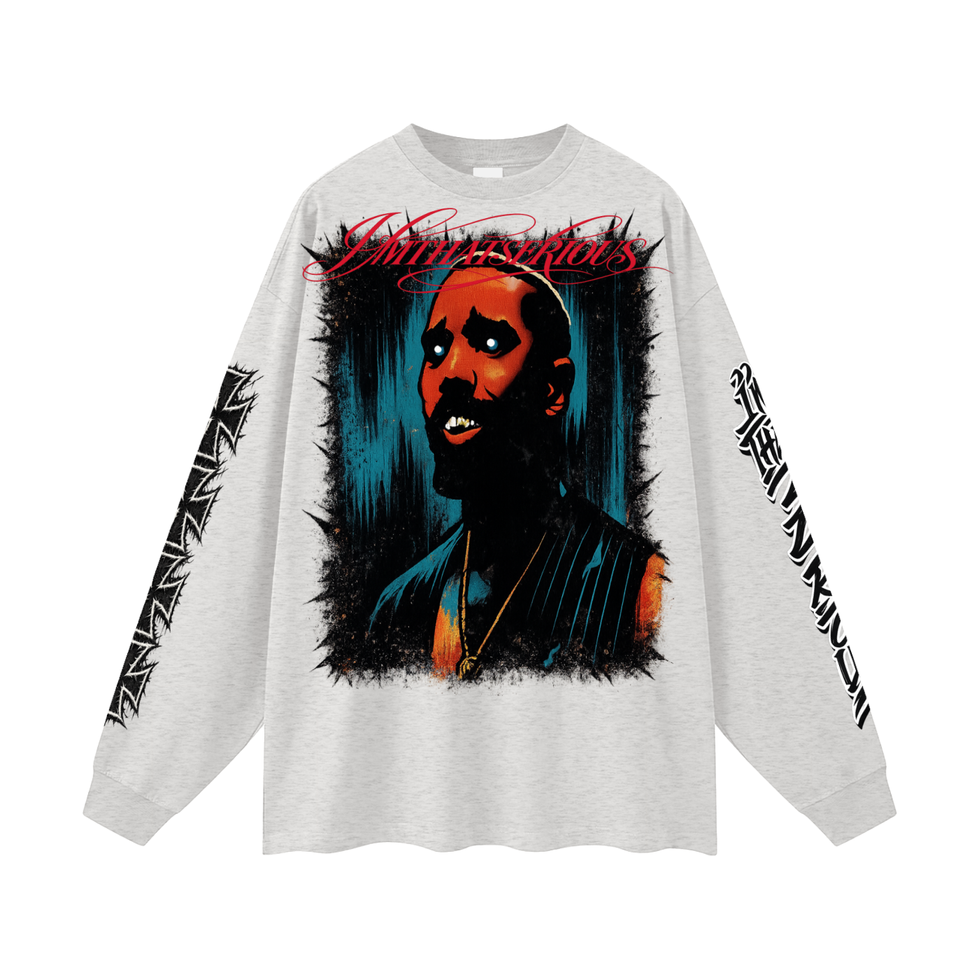 Oversized Long Sleeve T-Shirt,IMTHATSERIOUS,Men,Stack Men,Stack Men Long Sleeve T-Shirt,Men Long Sleeve T-Shirt