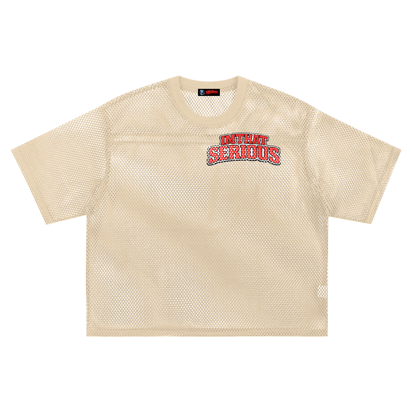 See-through Boxy Net T-Shirt,IMTHATSERIOUS,Men,See Through T-Shirt,Men See Through T-Shirt,Boxy Net T-Shirt,Men Boxy Net T-Shirt