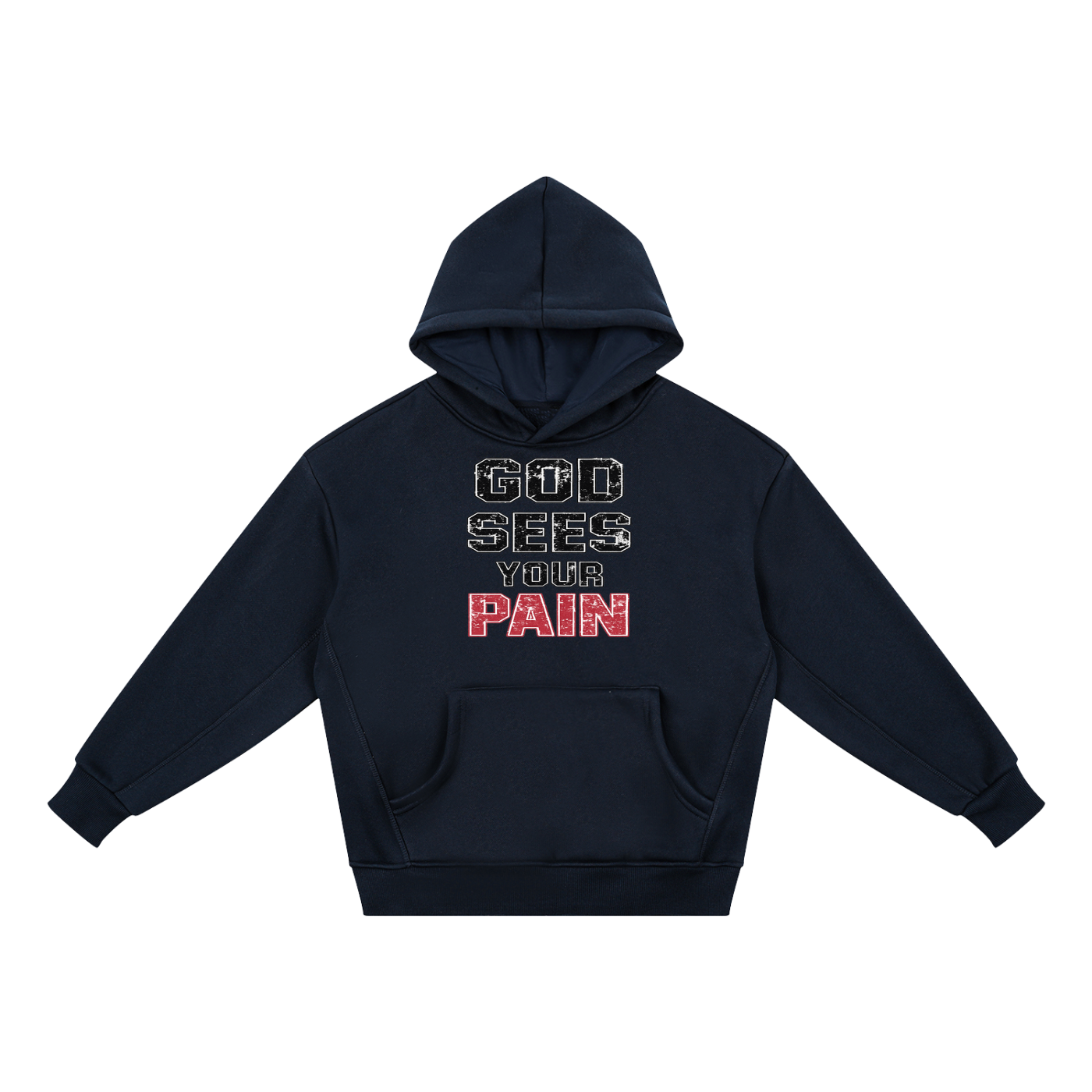 Kids' Fleece Hoodie,I.T.S,IMTHATSERIOUS,Kids,Kids Hoodie,God Sees Your Pain,God Sees Your Pain Kids,Kids Tracksuit