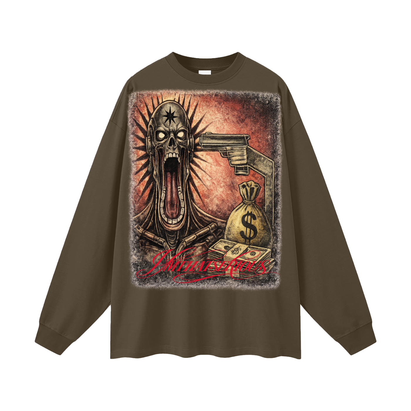 Oversized Long Sleeve T-Shirt,Caught Up,IMTHATSERIOUS,Men,Men Long Sleeve T-SHIRT,cAUGHT uP mEN,Caught Up Men Sleeve T-Shirt