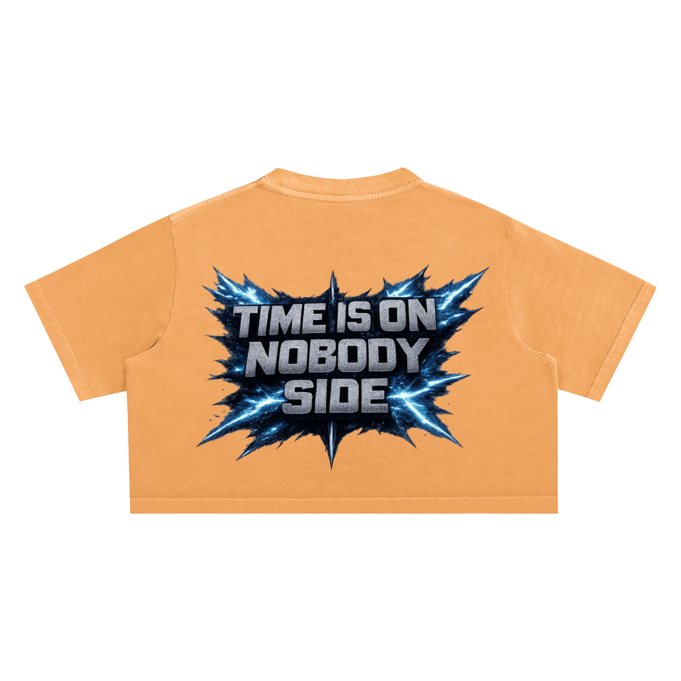 Time Is On Nobody Side,Time Is On Nobody Side Women,Time Is On Nobody Side Crop To,Snow Washed Crop Top,Women Snow Washed Crop Top,Snow Washed,Women,IMTHATSERIOUS,Crop Top,Women Crop Top