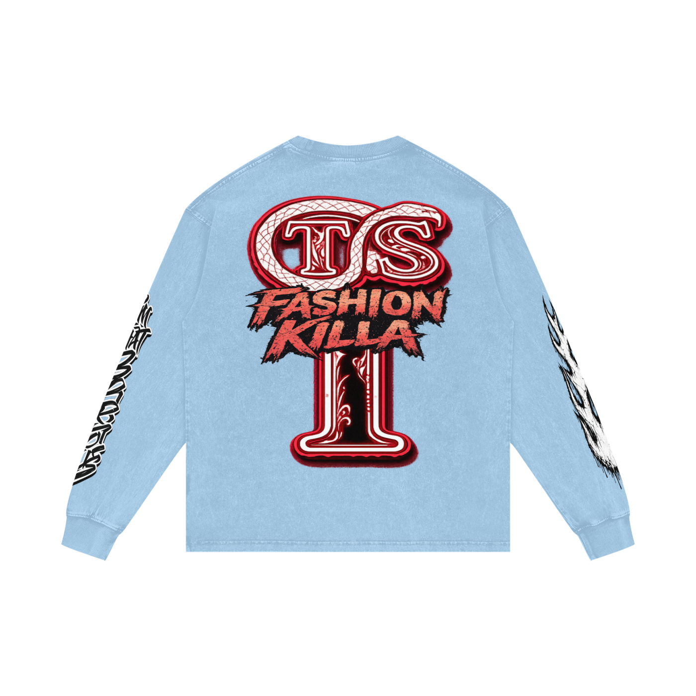 Acid Wash Oversize Long Sleeve,Men,Men Long Sleeve T-Shirt,Tigers,Tigers Men,Tigers Men Long Sleeve T-Shirt,IMTHATSERIOUS