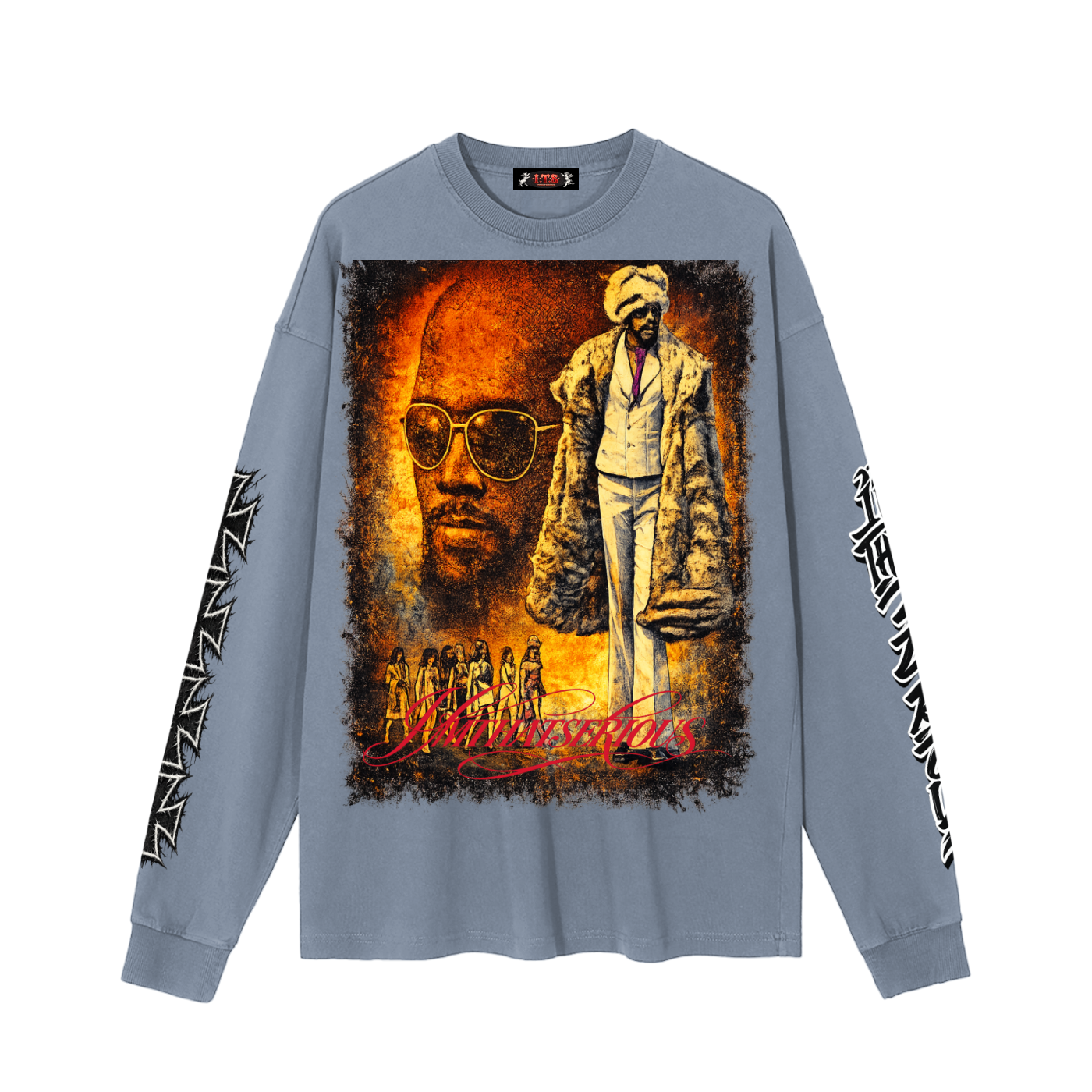 Vintage Washed Long Sleeve T-S,Playa,Playa Men,Playa Men Long Sleeve T-Shirt,Men,Men Long Sleeve T-Shirt,IMTHATSERIOUS