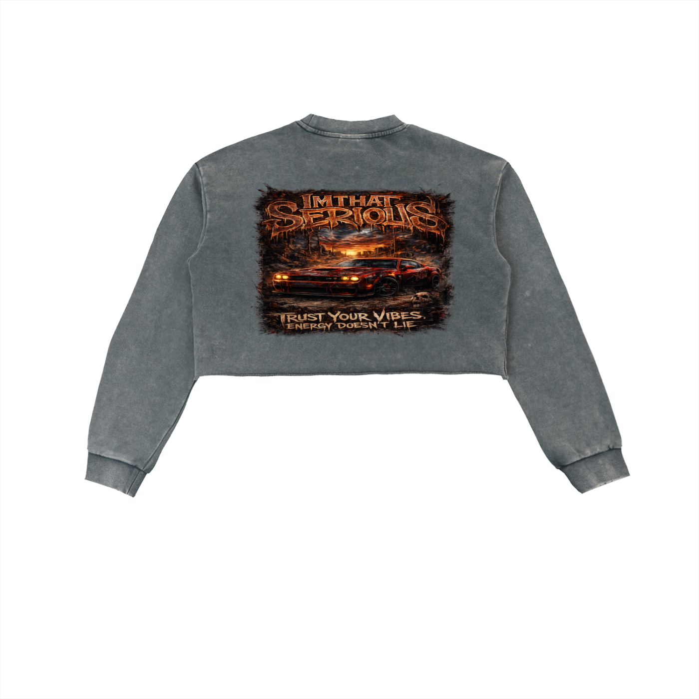 Snow Washed Raw Edge Cropped S,Gen X,Gen X Women,IMTHATSERIOUS,Gen X Women Sweatshirt,Women Snow Washed Sweatshirt,Women Raw Edge Cropped Sweatsh,Women Cropped Sweatshirt,Snow Washed Cropped Sweatshirt,Raw Edge Cropped Sweatshirt