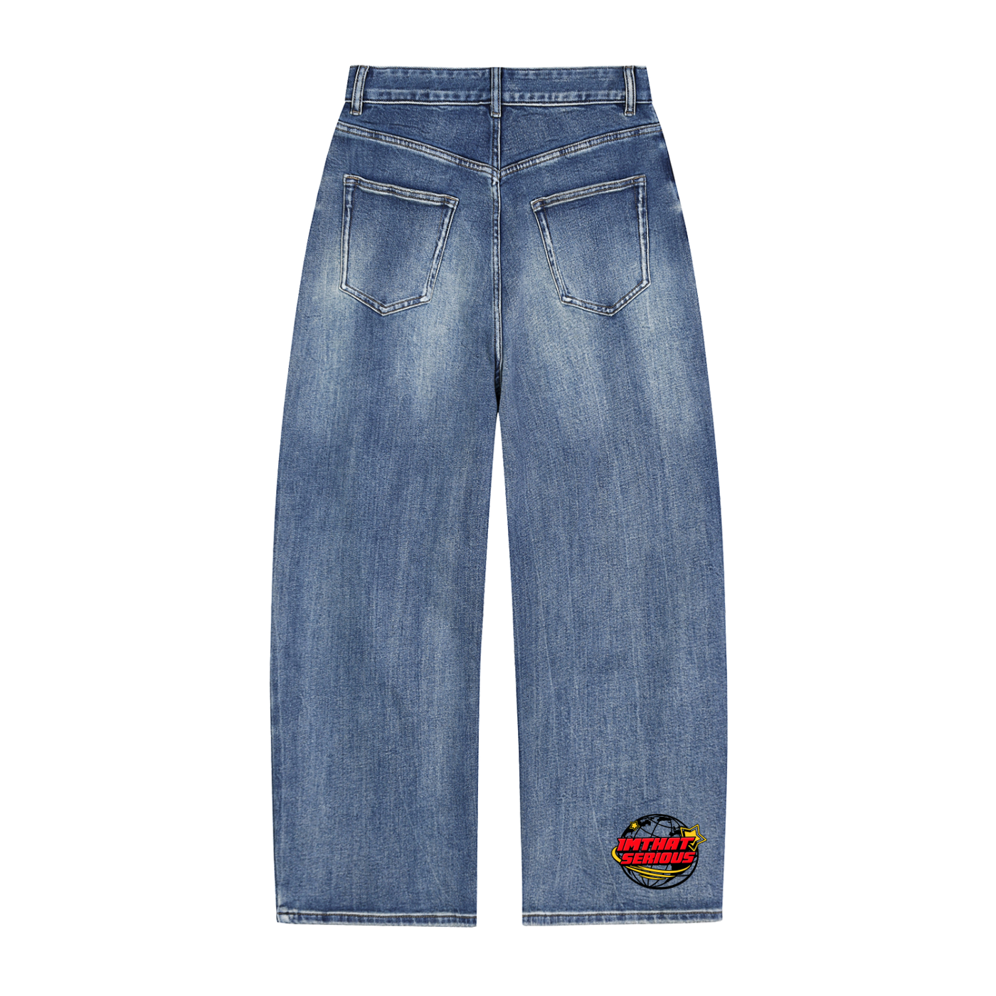 Sun Fade Denim Jeans,Men,Women,IMTHATSERIOUS,sun fade jeans,denim jeans,jeans