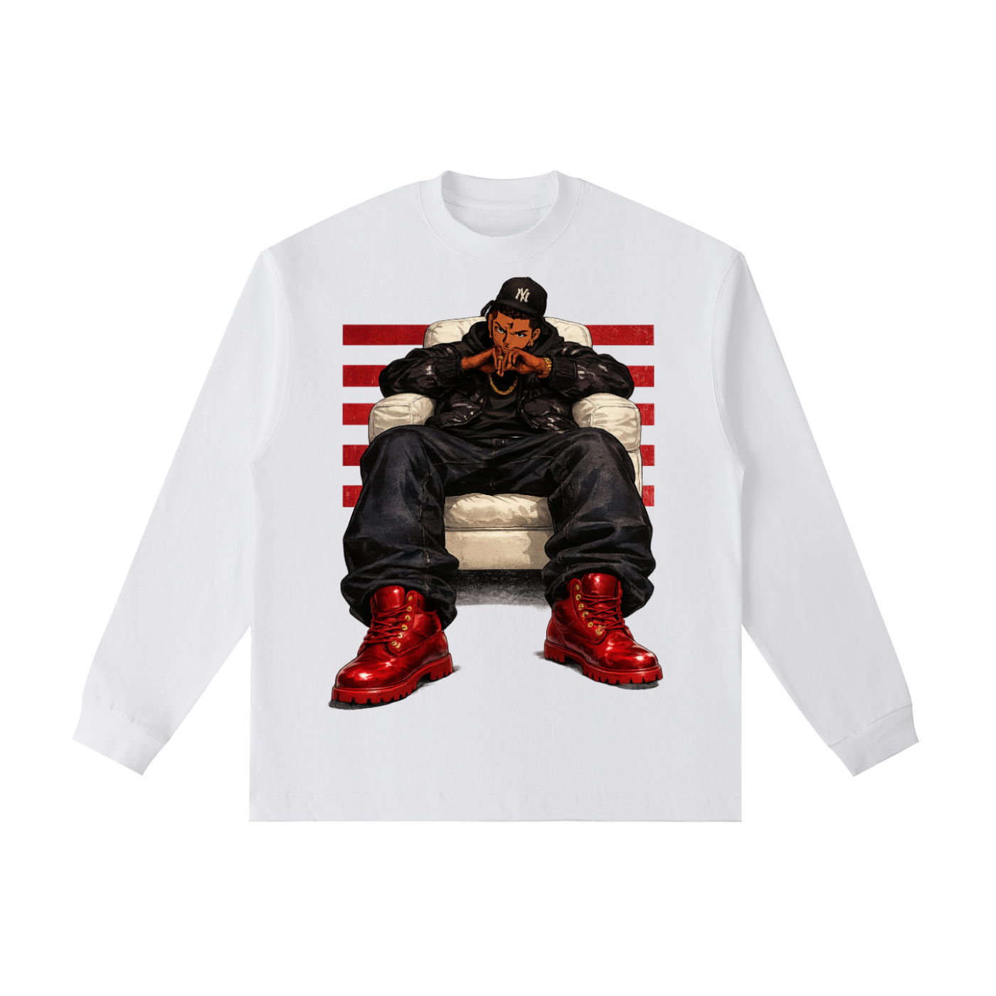 Cotton Long Sleeve T-Shirt,IMTHATSERIOUS,Real Energy,Real Energy Long Sleeve,Cotton,Long Sleeve,Long Sleeve T-shirt