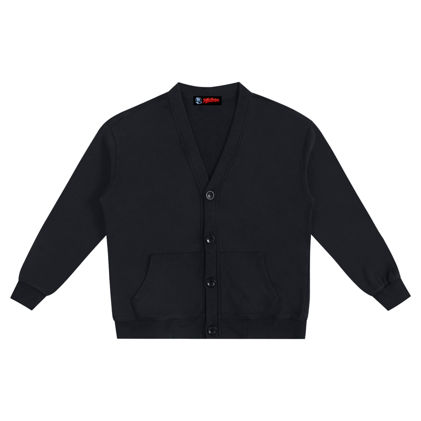 Snow Washed Sweat Cardigan,IMTHATSERIOUS,Snow Washed Cardigan,Sweat Cardigan,Men,Women