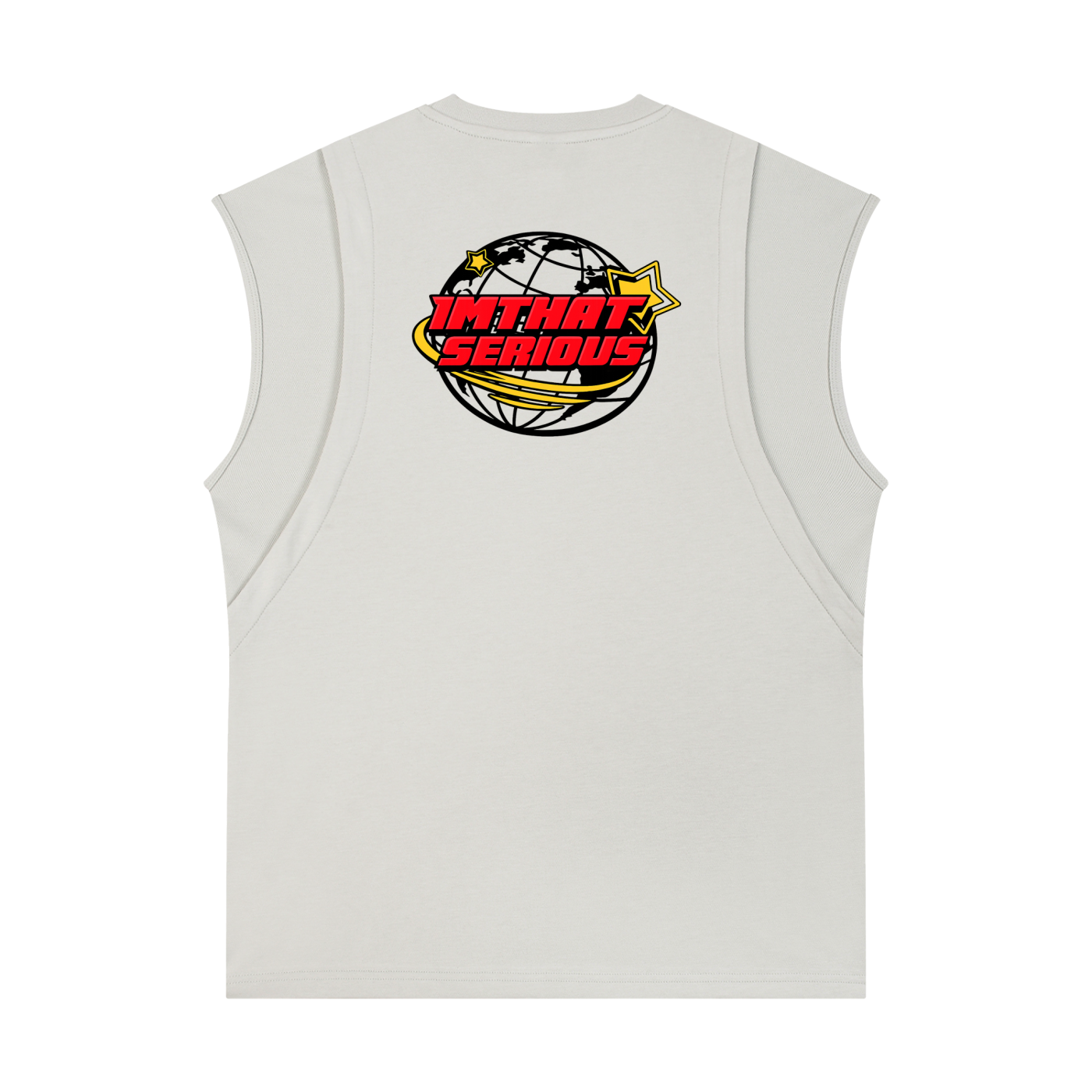 Spliced Panel Sleeveless Muscl,IMTHATSERIOUS,Tank Top,T-Shirt,Men,Men T-Shirt,Men Tank Top,Men Muscle T-Shirt,Men Muscle Tank Top