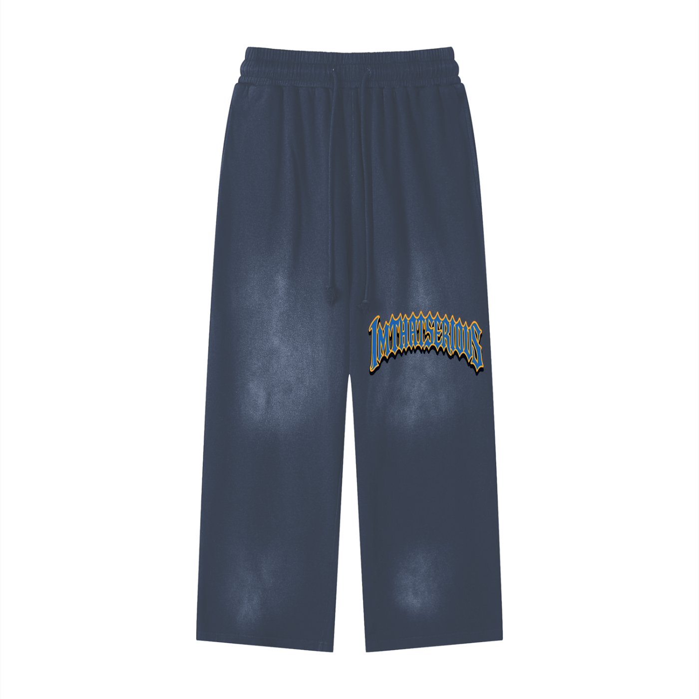 Sunfade Loose Fit Cotton Sweat,Don't Stress,Don't Stress Men,Don't Stress Men Tracksuit,Don't Stress Men Sweatpants,IMTHATSERIOUS,Men,Men Tracksuit,Men Sweatpants,Men Sunfade Sweatpants'