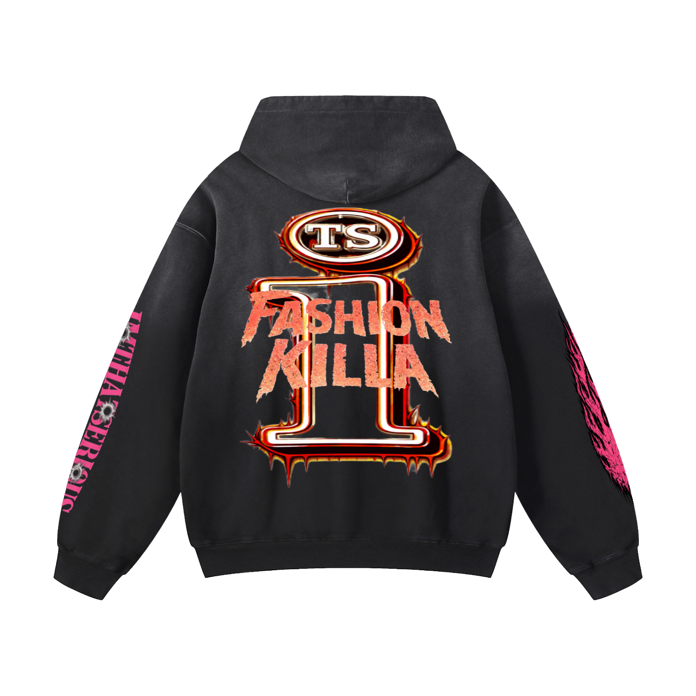 Sunfade Oversized Hoodie,IMTHATSERIOUS,Heist,Heist Men,Heist Men Hoodie,Men,Men Hoodie