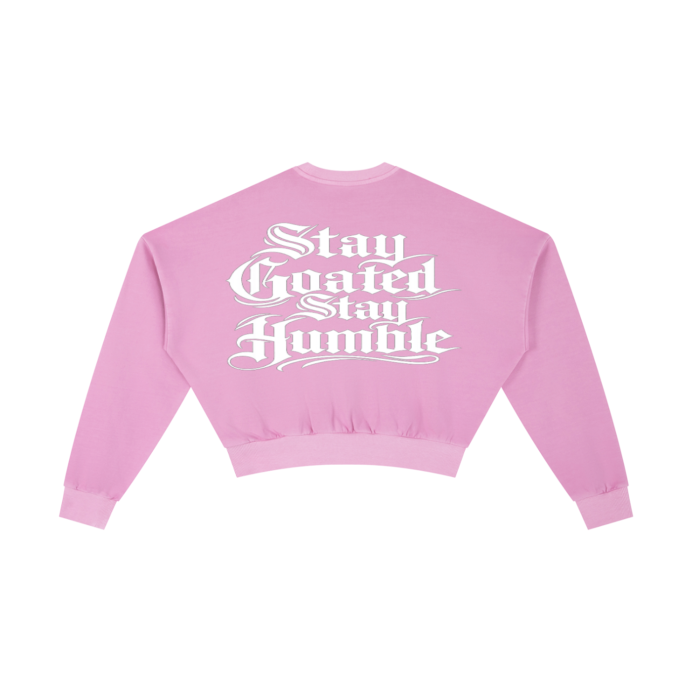 Stay Goated,IMTHATSERIOUS,Vintage Washed Cropped Sweatsh,Women,Women Sweatshirt,Women Vintage Crop Sweatshirt,Stay Goated Women,Stay Goated Women Sweatshirt,Vintage Washed Sweatshirt,Vintage Washed