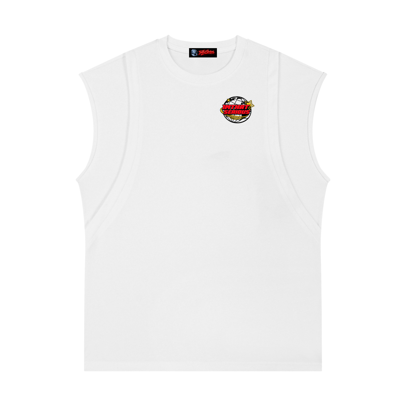 Spliced Panel Sleeveless Muscl,IMTHATSERIOUS,Tank Top,T-Shirt,Men,Men T-Shirt,Men Tank Top,Men Muscle T-Shirt,Men Muscle Tank Top