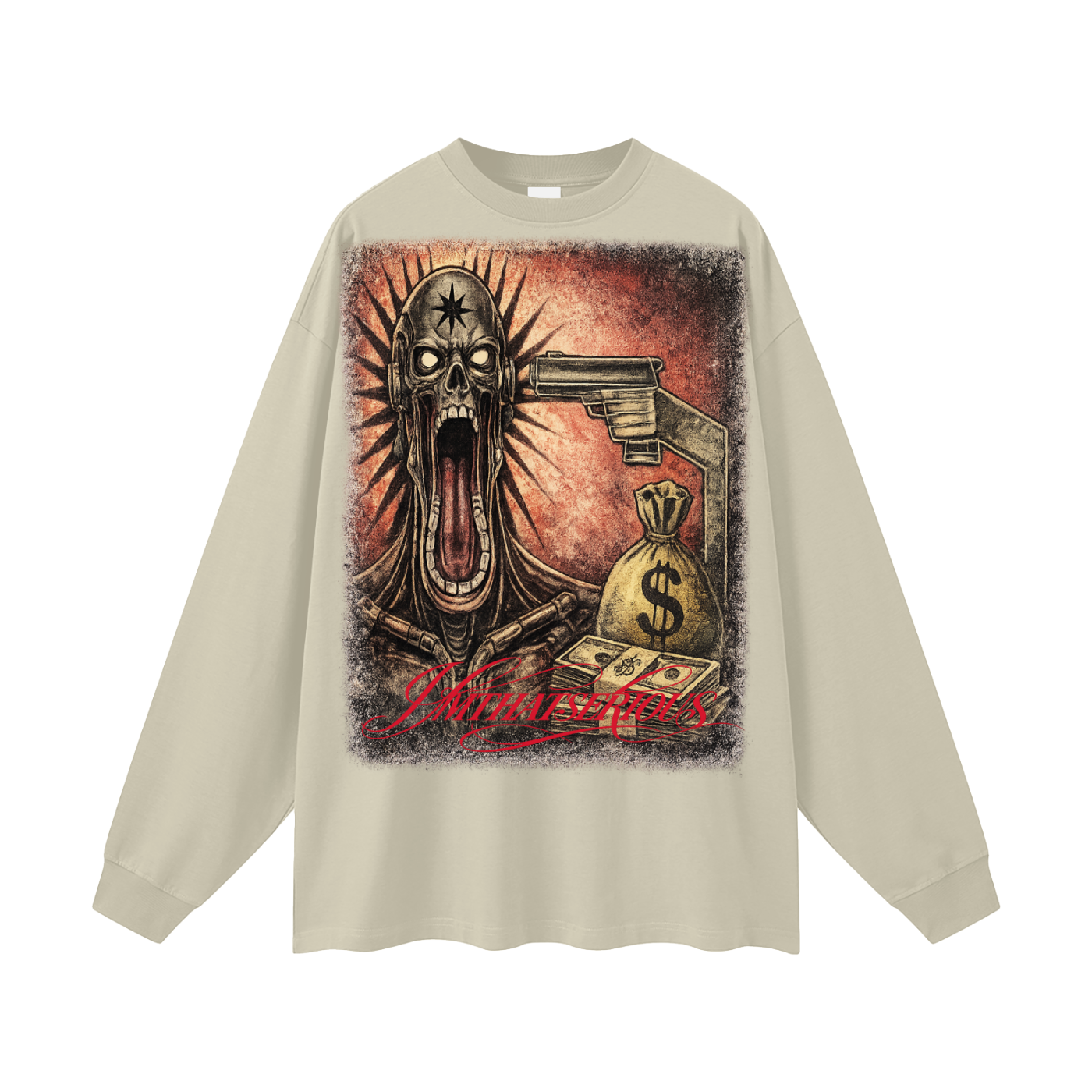 Oversized Long Sleeve T-Shirt,Caught Up,IMTHATSERIOUS,Men,Men Long Sleeve T-SHIRT,cAUGHT uP mEN,Caught Up Men Sleeve T-Shirt