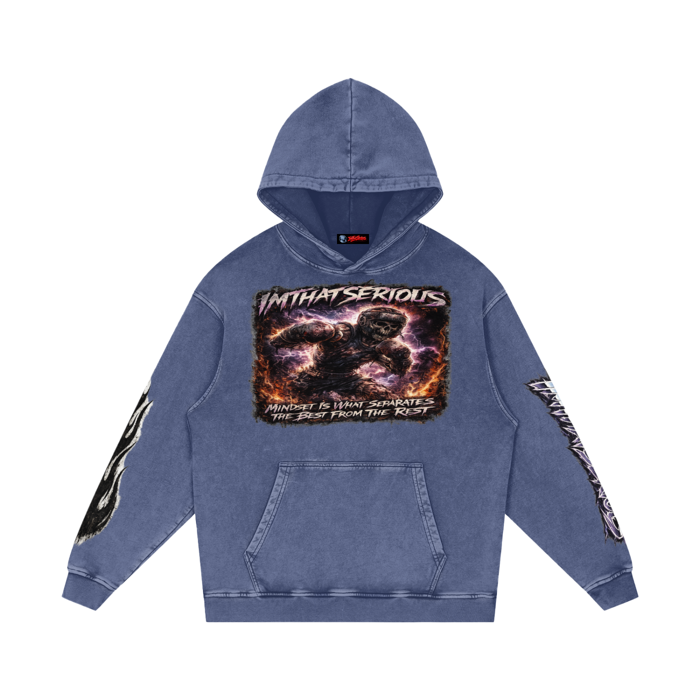 The Greatest,The Greatest Men,The Greatest Men Hoodie,Snow Washed Loose Cotton Hoodi,IMTHATSERIOUS,Men,Men Hoodie,Men Snow Washed Hoodie,Men Cotton Hoodie,Men Snow Washed Cotton Hoodie