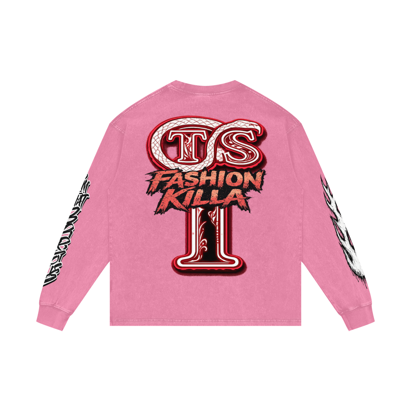 Acid Wash Oversize Long Sleeve,Men,Men Long Sleeve T-Shirt,Tigers,Tigers Men,Tigers Men Long Sleeve T-Shirt,IMTHATSERIOUS